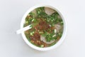 Traditional Vietnamese noodle soup