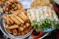 Traditional vietnamese street food Royalty Free Stock Photo