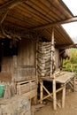 Traditional village Bena on Flores Island Indonesia