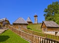 Traditional village Drvengrad Mecavnik - Serbia Royalty Free Stock Photo
