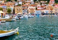 Traditional village of Gytheio in Greece Royalty Free Stock Photo