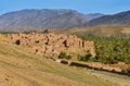 Traditional village in Morocco Atlas mountains