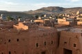 Traditional village in Morocco at sunrise Royalty Free Stock Photo