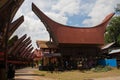 A traditional village in Tana Toraja, Indonesia