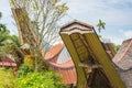 Traditional village in Tana Toraja, South Sulawesi, Indonesia. Royalty Free Stock Photo