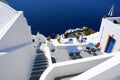 Traditional village of Thira at Santorini