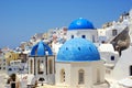 Traditional village of Thira at Santorini