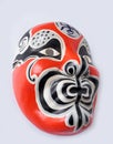 Traditional vintage japanese theater mask