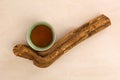 Traditional visionar medicine drink ayahuasca Royalty Free Stock Photo