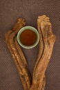 Traditional visionary medicine Ayahuasca Royalty Free Stock Photo