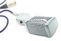 Traditional vocal microphone Royalty Free Stock Photo