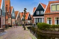 Traditional Volendam houses Royalty Free Stock Photo