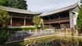 A traditional walled village in Yunnan, China Royalty Free Stock Photo