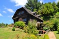 Traditional water mill of German immigrants in