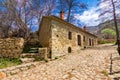Traditional water mill at the village of Agios Germanos, Prespes, Greece