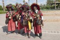 Traditional water sellers in Marrakesh