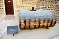 The traditional water tank in Dubai museum