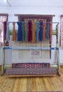 Traditional Weaving Loom Royalty Free Stock Photo