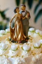 Traditional wedding cake dessert Royalty Free Stock Photo