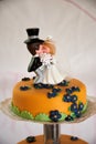 traditional wedding cake dessert Royalty Free Stock Photo