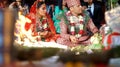 Indian and Nepali wedding, just married