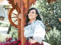 Traditional wedding in Maramures, bride and groom wear traditional clothes