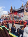 Traditional, west sumatera, dance Royalty Free Stock Photo