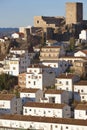 Traditional white houses village in Andalucia. Hornos. Jaen