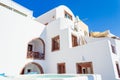 Traditional whitewashed houses in Fira Santorini island Greece Royalty Free Stock Photo