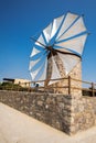 Traditional windmill, Kos island Royalty Free Stock Photo