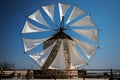 Traditional windmill, Kos island Royalty Free Stock Photo