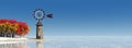 traditional windmill in Mallorca, Balearic Islands