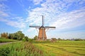 Traditional windmill in the Netherlands Royalty Free Stock Photo