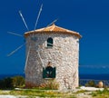 Traditional windmill at Zakynthos, Greece Royalty Free Stock Photo