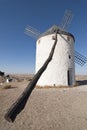 Traditional windmills in Spain Royalty Free Stock Photo