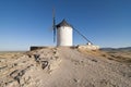 Traditional windmills in Spain