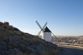 Traditional windmills in Spain