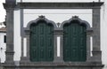 traditional window with arch frame, Horta, Azores