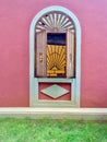 Traditional window in Goa India Royalty Free Stock Photo
