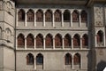 Traditional Windows in Feltre, Veneto, Italy