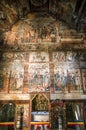 Traditional wooden church in Maramures area, Romania Royalty Free Stock Photo