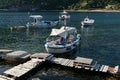 Fishing boats in Greece Royalty Free Stock Photo