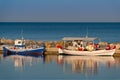 Fishing boats in Greece Royalty Free Stock Photo