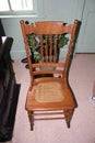 Traditional wooden furniture of Amish house