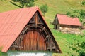 Traditional Wooden House In Romania Royalty Free Stock Photo