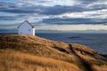 Traditional wooden house situated on Saturna Island in the Gulf Islands of British Columbia, Canada Royalty Free Stock Photo