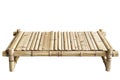Traditional Wooden Platform Designed From Bamboo for Authentic Home Decoration Royalty Free Stock Photo