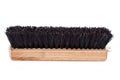 Wooden shoe brush Royalty Free Stock Photo