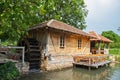 Traditional wooden water mill at country side of Serbia, Eastern Serbia, near Despotovac city,