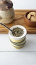 Traditional Yerba mate hot infusion Royalty Free Stock Photo